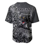 Personalised Panthers NAIDOC Week 2024 Baseball Jersey Aboriginal Fire Burning Sparks