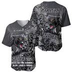 Personalised Panthers NAIDOC Week 2024 Baseball Jersey Aboriginal Fire Burning Sparks