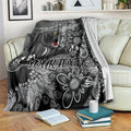 Personalised Panthers NAIDOC Week 2024 Blanket Aboriginal Fire Burning Sparks
