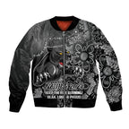 Personalised Panthers NAIDOC Week 2024 Bomber Jacket Aboriginal Fire Burning Sparks
