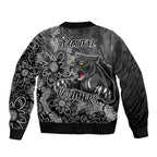 Personalised Panthers NAIDOC Week 2024 Bomber Jacket Aboriginal Fire Burning Sparks