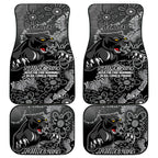 Personalised Panthers NAIDOC Week 2024 Car Mats Aboriginal Fire Burning Sparks