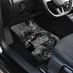 Personalised Panthers NAIDOC Week 2024 Car Mats Aboriginal Fire Burning Sparks