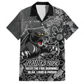 Personalised Panthers NAIDOC Week 2024 Hawaiian Shirt Aboriginal Fire Burning Sparks