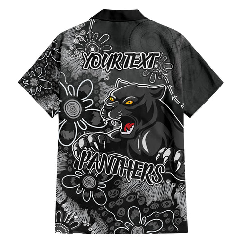 Personalised Panthers NAIDOC Week 2024 Hawaiian Shirt Aboriginal Fire Burning Sparks
