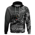 Personalised Panthers NAIDOC Week 2024 Hoodie Aboriginal Fire Burning Sparks