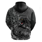 Personalised Panthers NAIDOC Week 2024 Hoodie Aboriginal Fire Burning Sparks