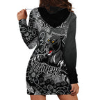 Personalised Panthers NAIDOC Week 2024 Hoodie Dress Aboriginal Fire Burning Sparks
