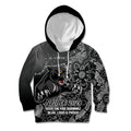 Personalised Panthers NAIDOC Week 2024 Kid Hoodie Aboriginal Fire Burning Sparks