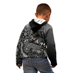 Personalised Panthers NAIDOC Week 2024 Kid Hoodie Aboriginal Fire Burning Sparks