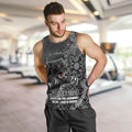 Personalised Panthers NAIDOC Week 2024 Men Tank Top Aboriginal Fire Burning Sparks