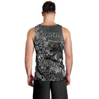 Personalised Panthers NAIDOC Week 2024 Men Tank Top Aboriginal Fire Burning Sparks