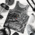 Personalised Panthers NAIDOC Week 2024 Men Tank Top Aboriginal Fire Burning Sparks