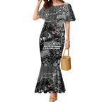 Personalised Panthers NAIDOC Week 2024 Mermaid Dress Aboriginal Fire Burning Sparks