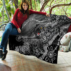 Personalised Panthers NAIDOC Week 2024 Quilt Aboriginal Fire Burning Sparks