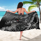 Personalised Panthers NAIDOC Week 2024 Sarong Aboriginal Fire Burning Sparks