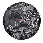 Personalised Panthers NAIDOC Week 2024 Spare Tire Cover Aboriginal Fire Burning Sparks