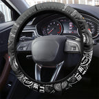 Panthers NAIDOC Week 2024 Steering Wheel Cover Aboriginal Fire Burning Sparks