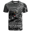Personalised Panthers NAIDOC Week 2024 T Shirt Aboriginal Fire Burning Sparks