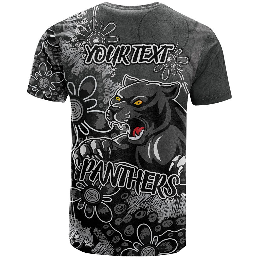 Personalised Panthers NAIDOC Week 2024 T Shirt Aboriginal Fire Burning Sparks