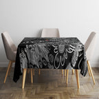 Personalised Panthers NAIDOC Week 2024 Tablecloth Aboriginal Fire Burning Sparks