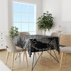 Personalised Panthers NAIDOC Week 2024 Tablecloth Aboriginal Fire Burning Sparks