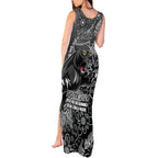 Personalised Panthers NAIDOC Week 2024 Tank Maxi Dress Aboriginal Fire Burning Sparks