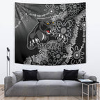 Personalised Panthers NAIDOC Week 2024 Tapestry Aboriginal Fire Burning Sparks