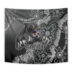 Personalised Panthers NAIDOC Week 2024 Tapestry Aboriginal Fire Burning Sparks