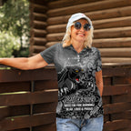 Personalised Panthers NAIDOC Week 2024 Women Polo Shirt Aboriginal Fire Burning Sparks