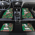Personalised Rabbitohs NAIDOC Week 2024 Car Mats Aboriginal Fire Burning Sparks