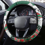 Rabbitohs NAIDOC Week 2024 Steering Wheel Cover Aboriginal Fire Burning Sparks