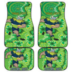 Personalised Raiders NAIDOC Week 2024 Car Mats Aboriginal Fire Burning Sparks