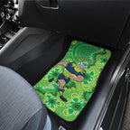Personalised Raiders NAIDOC Week 2024 Car Mats Aboriginal Fire Burning Sparks