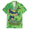 Personalised Raiders NAIDOC Week 2024 Family Matching Mermaid Dress and Hawaiian Shirt Aboriginal Fire Burning Sparks