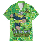Personalised Raiders NAIDOC Week 2024 Family Matching Mermaid Dress and Hawaiian Shirt Aboriginal Fire Burning Sparks