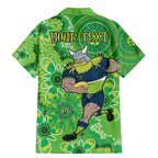 Personalised Raiders NAIDOC Week 2024 Family Matching Mermaid Dress and Hawaiian Shirt Aboriginal Fire Burning Sparks