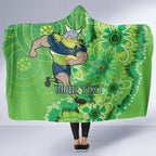 Personalised Raiders NAIDOC Week 2024 Hooded Blanket Aboriginal Fire Burning Sparks