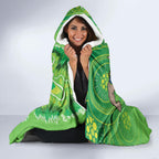 Personalised Raiders NAIDOC Week 2024 Hooded Blanket Aboriginal Fire Burning Sparks