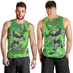 Personalised Raiders NAIDOC Week 2024 Men Tank Top Aboriginal Fire Burning Sparks
