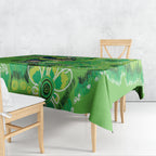 Personalised Raiders NAIDOC Week 2024 Tablecloth Aboriginal Fire Burning Sparks