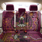 Personalised Sea Eagles NAIDOC Week 2024 Back Car Seat Cover Aboriginal Fire Burning Sparks