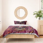 Personalised Sea Eagles NAIDOC Week 2024 Bedding Set Aboriginal Fire Burning Sparks