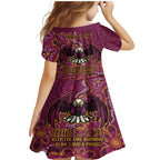 Personalised Sea Eagles NAIDOC Week 2024 Family Matching Mermaid Dress and Hawaiian Shirt Aboriginal Fire Burning Sparks