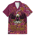 Personalised Sea Eagles NAIDOC Week 2024 Family Matching Mermaid Dress and Hawaiian Shirt Aboriginal Fire Burning Sparks