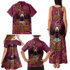 Personalised Sea Eagles NAIDOC Week 2024 Family Matching Tank Maxi Dress and Hawaiian Shirt Aboriginal Fire Burning Sparks