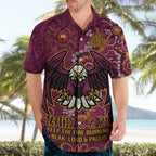 Personalised Sea Eagles NAIDOC Week 2024 Hawaiian Shirt Aboriginal Fire Burning Sparks