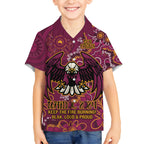 Personalised Sea Eagles NAIDOC Week 2024 Hawaiian Shirt Aboriginal Fire Burning Sparks