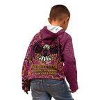 Personalised Sea Eagles NAIDOC Week 2024 Kid Hoodie Aboriginal Fire Burning Sparks