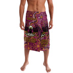 Personalised Sea Eagles NAIDOC Week 2024 Lavalava Aboriginal Fire Burning Sparks
